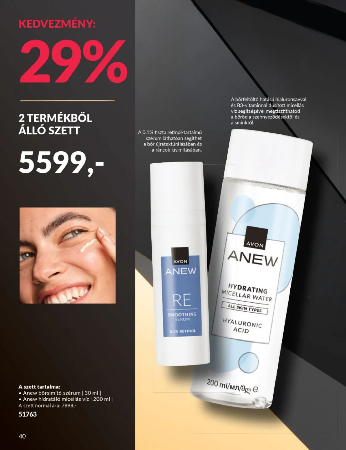 Avon akciós újság Black Friday 11.01–11.30 – 40. oldal