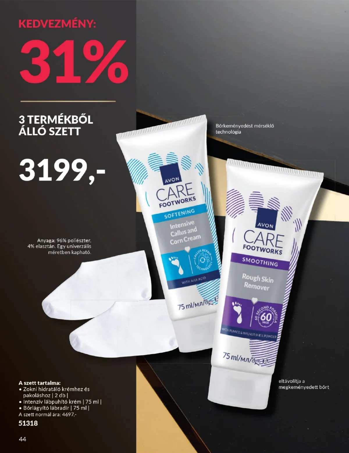 Avon akciós újság Black Friday 11.01–11.30 – 44. oldal