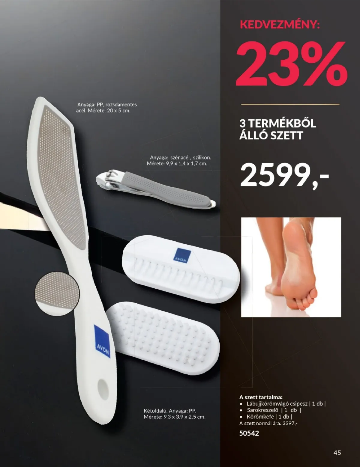 Avon akciós újság Black Friday 11.01–11.30 – 45. oldal