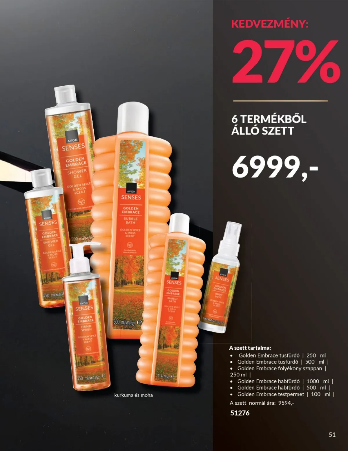 Avon akciós újság Black Friday 11.01–11.30 – 51. oldal