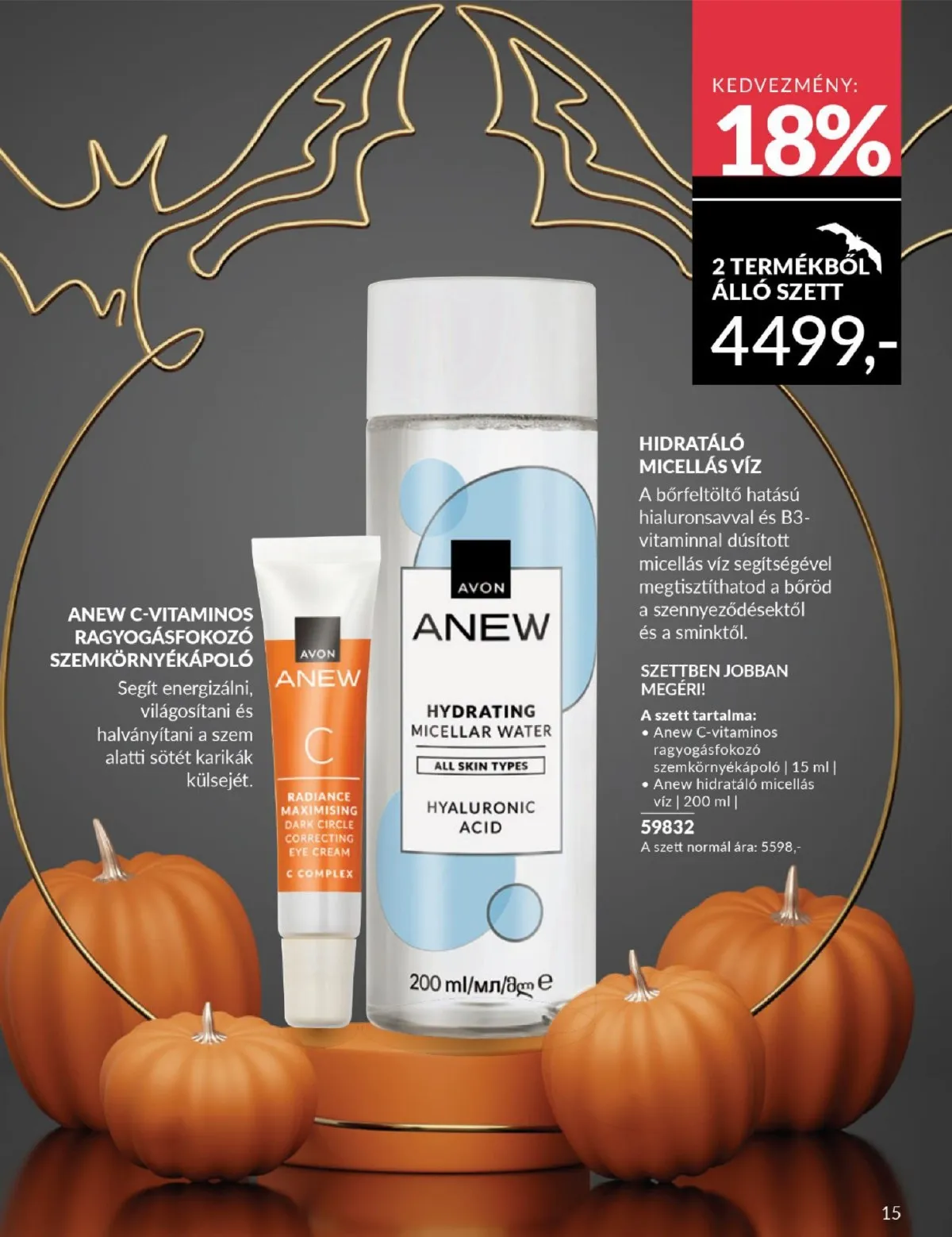 Avon akciós újság Halloween 10.01–10.31 – 15. oldal