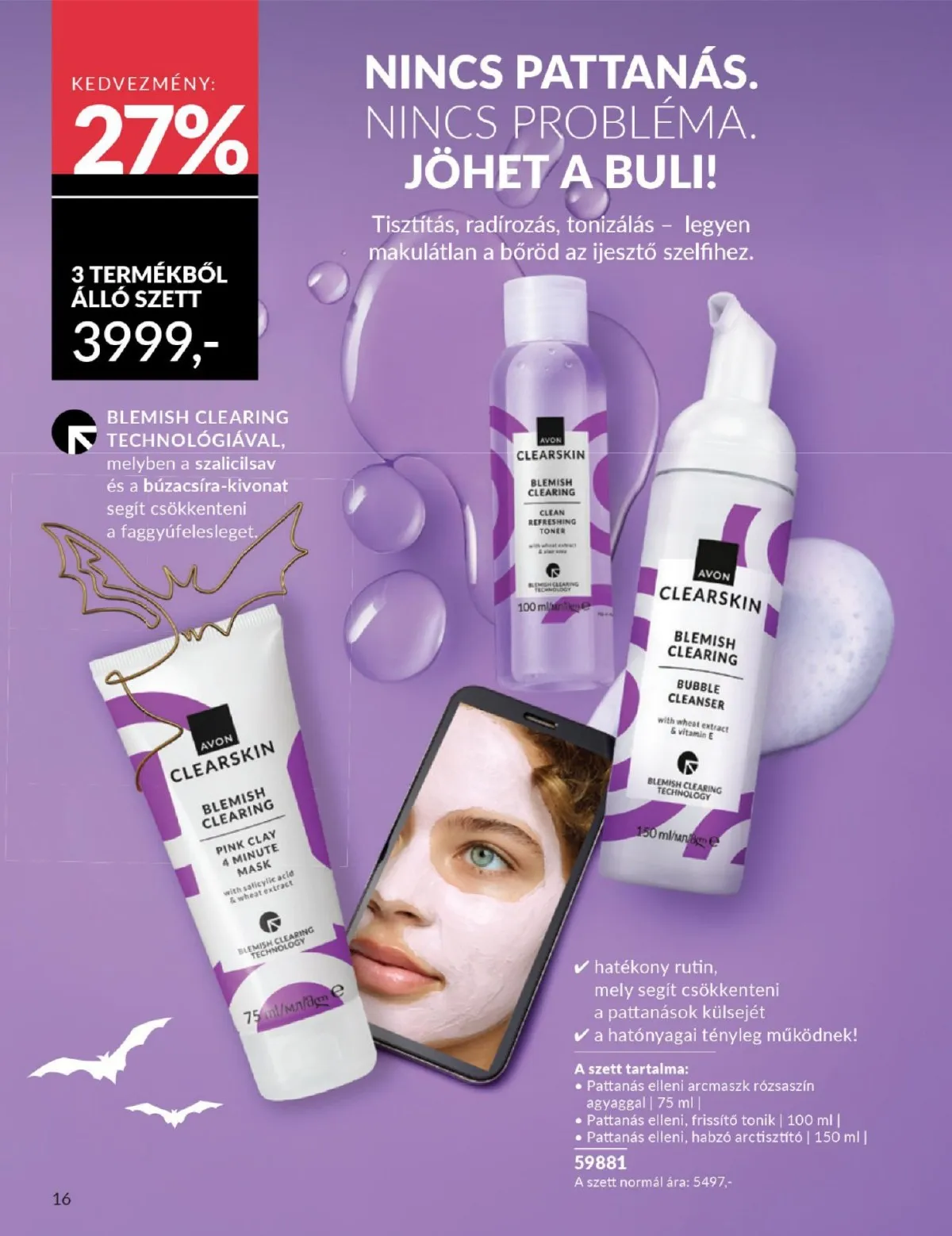 Avon akciós újság Halloween 10.01–10.31 – 16. oldal