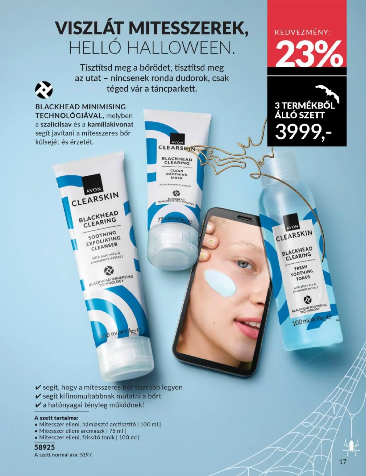 Avon akciós újság Halloween 10.01–10.31 – 17. oldal