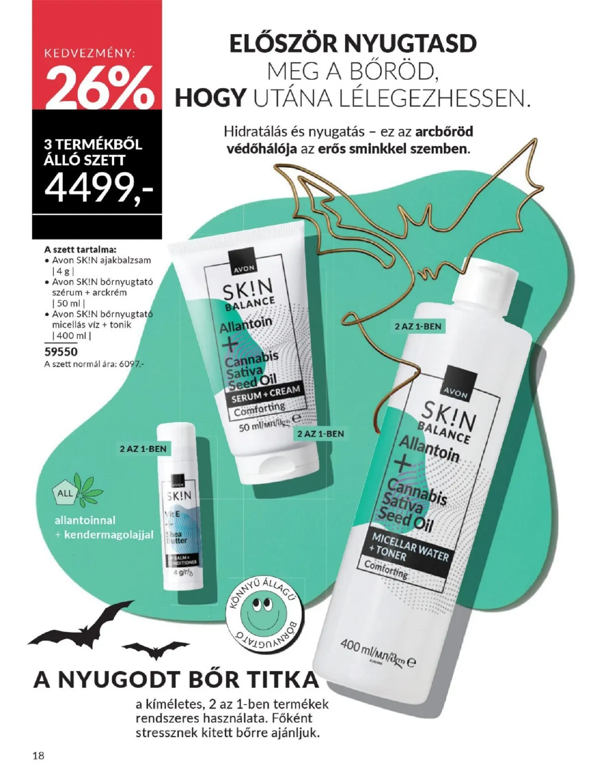 Avon akciós újság Halloween 10.01–10.31 – 18. oldal