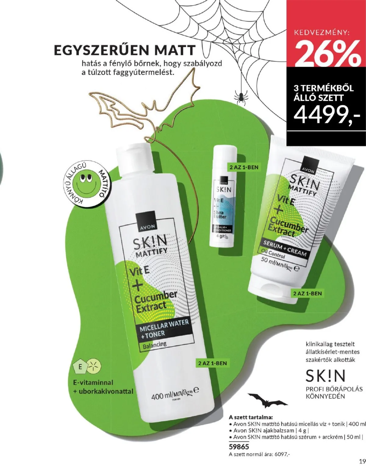 Avon akciós újság Halloween 10.01–10.31 – 19. oldal
