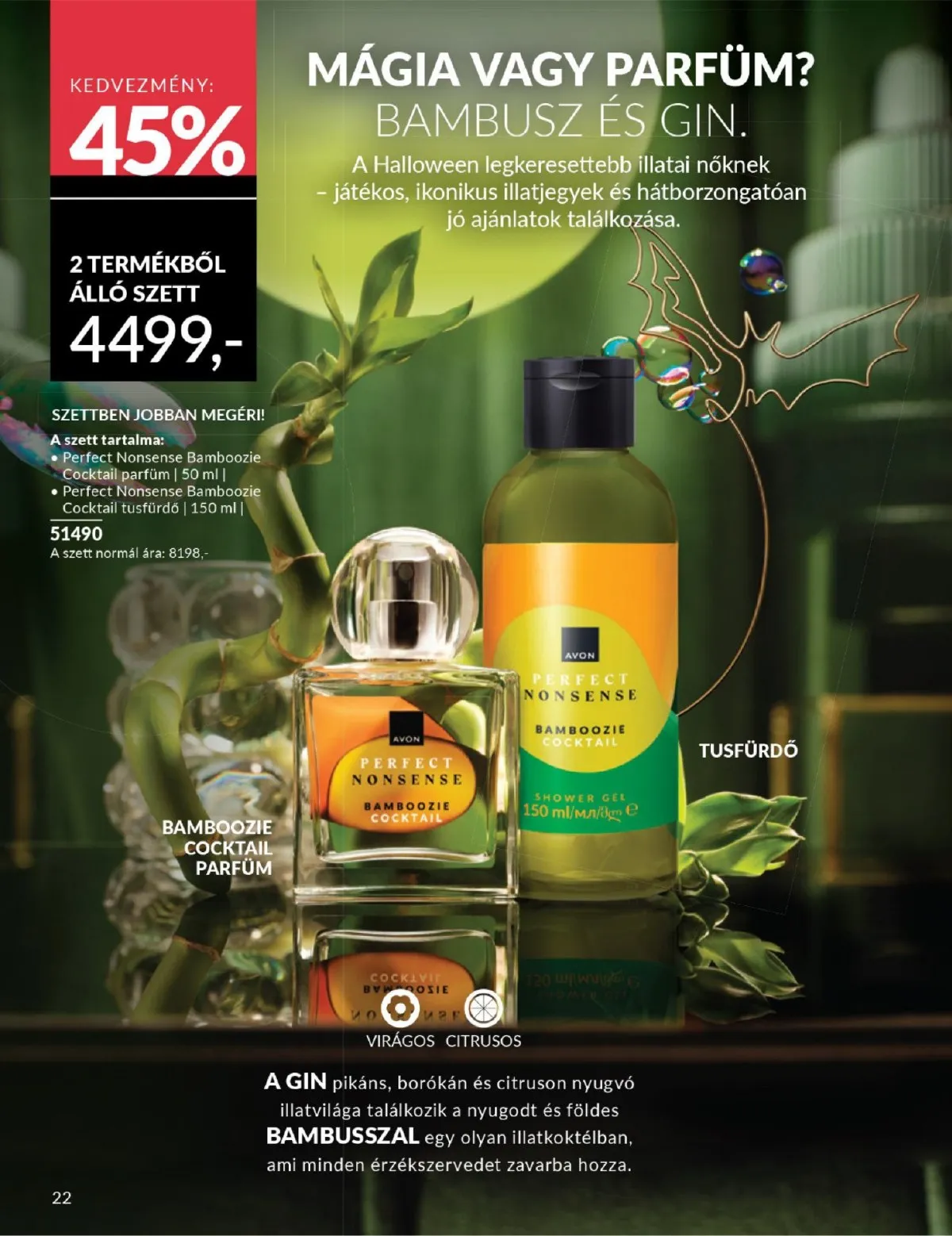Avon akciós újság Halloween 10.01–10.31 – 22. oldal