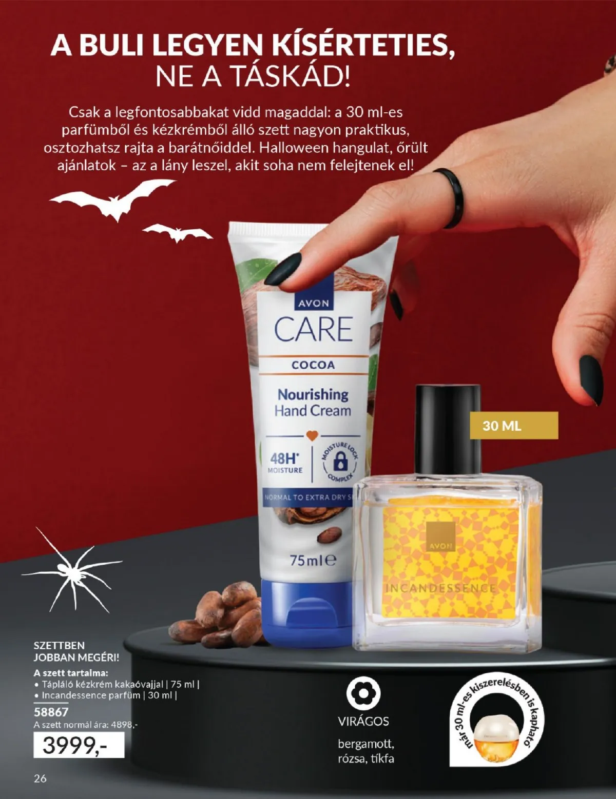 Avon akciós újság Halloween 10.01–10.31 – 26. oldal