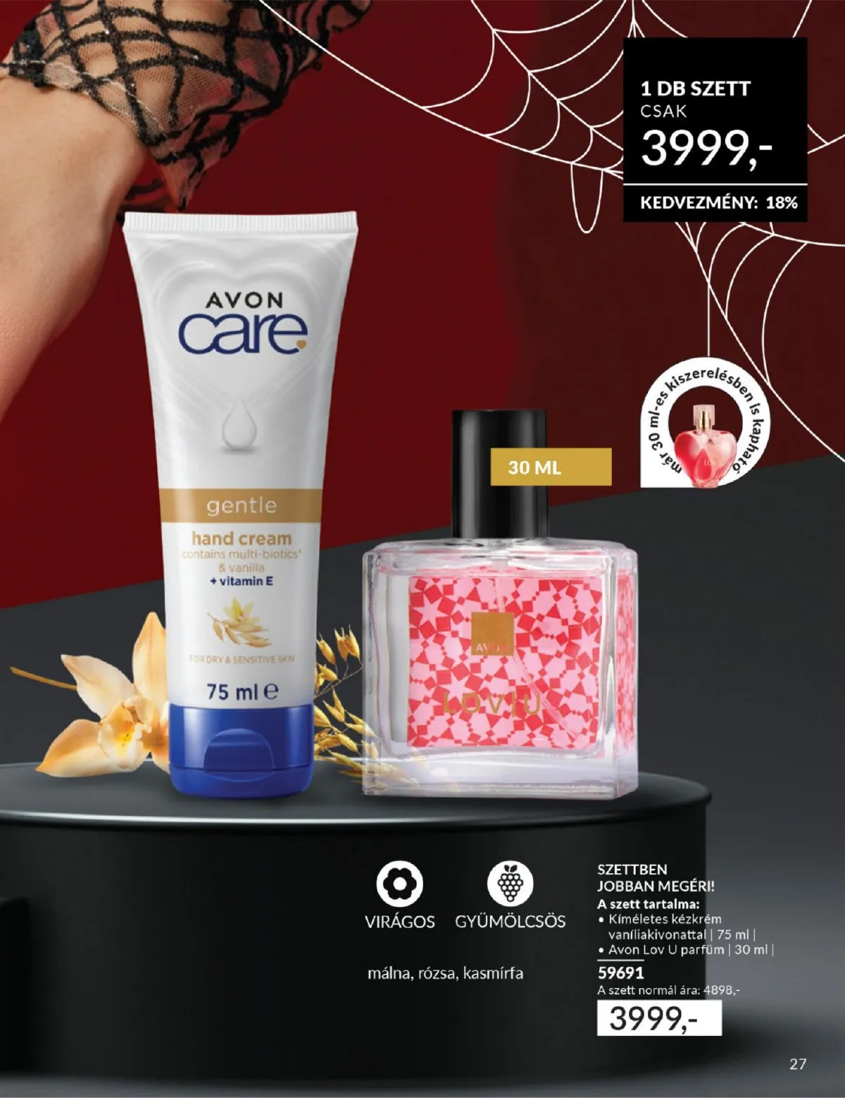 Avon akciós újság Halloween 10.01–10.31 – 27. oldal