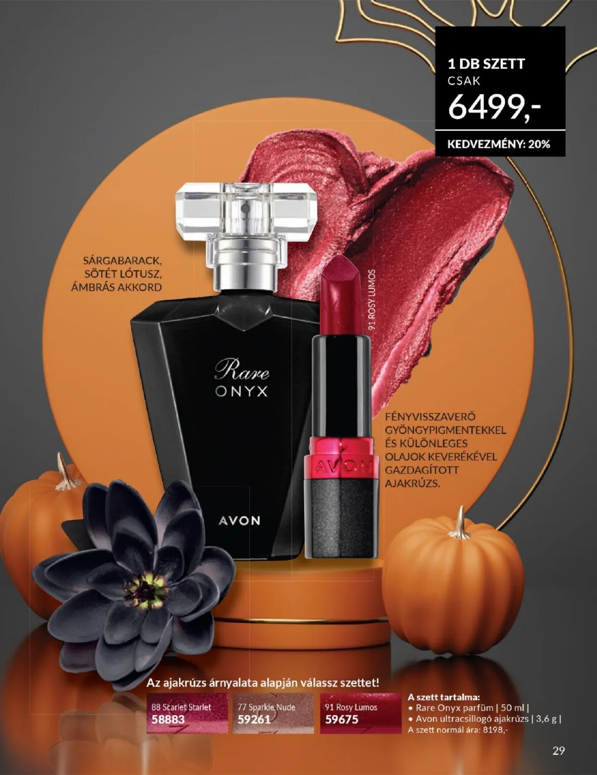 Avon akciós újság Halloween 10.01–10.31 – 29. oldal