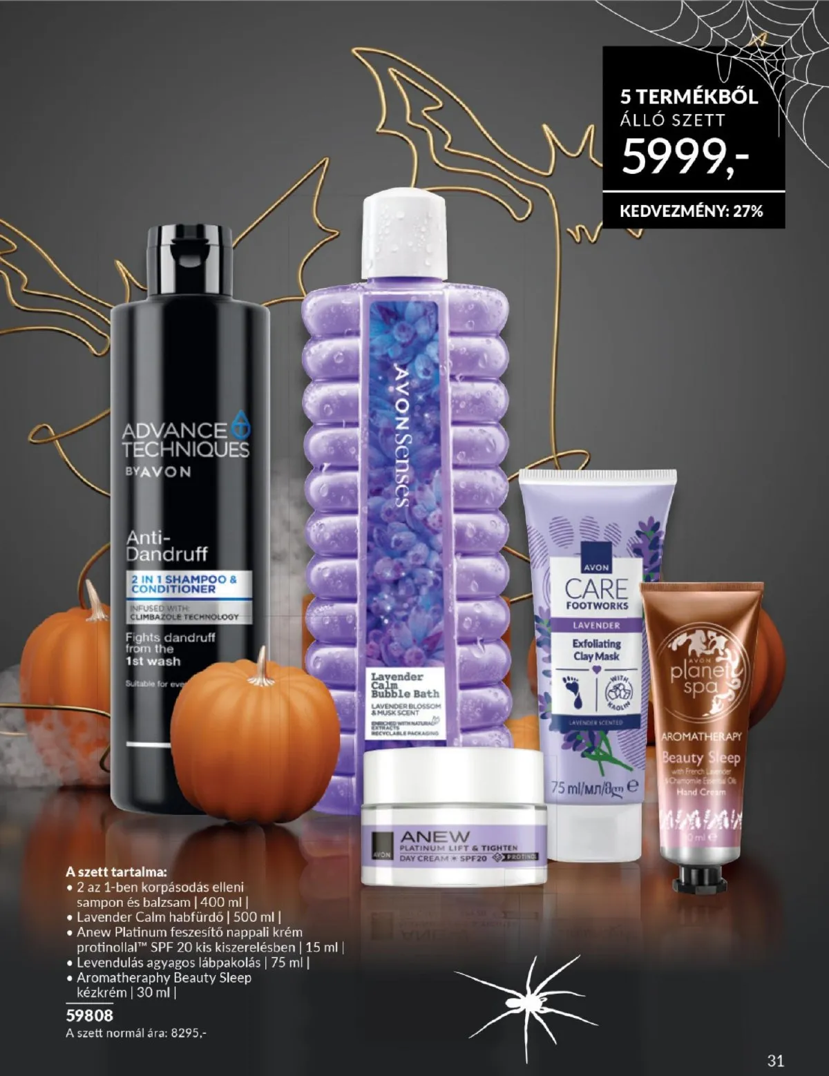 Avon akciós újság Halloween 10.01–10.31 – 31. oldal