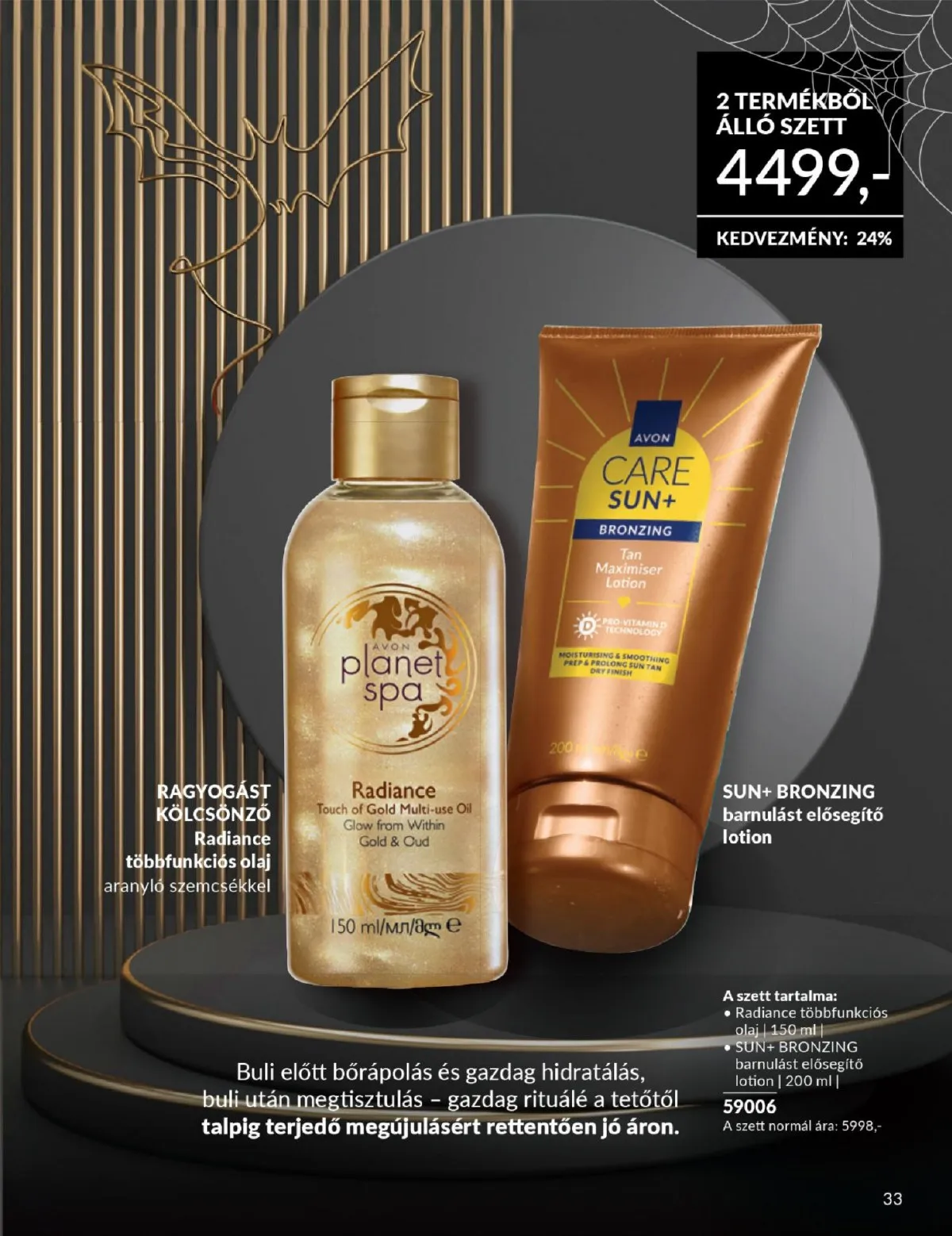 Avon akciós újság Halloween 10.01–10.31 – 33. oldal