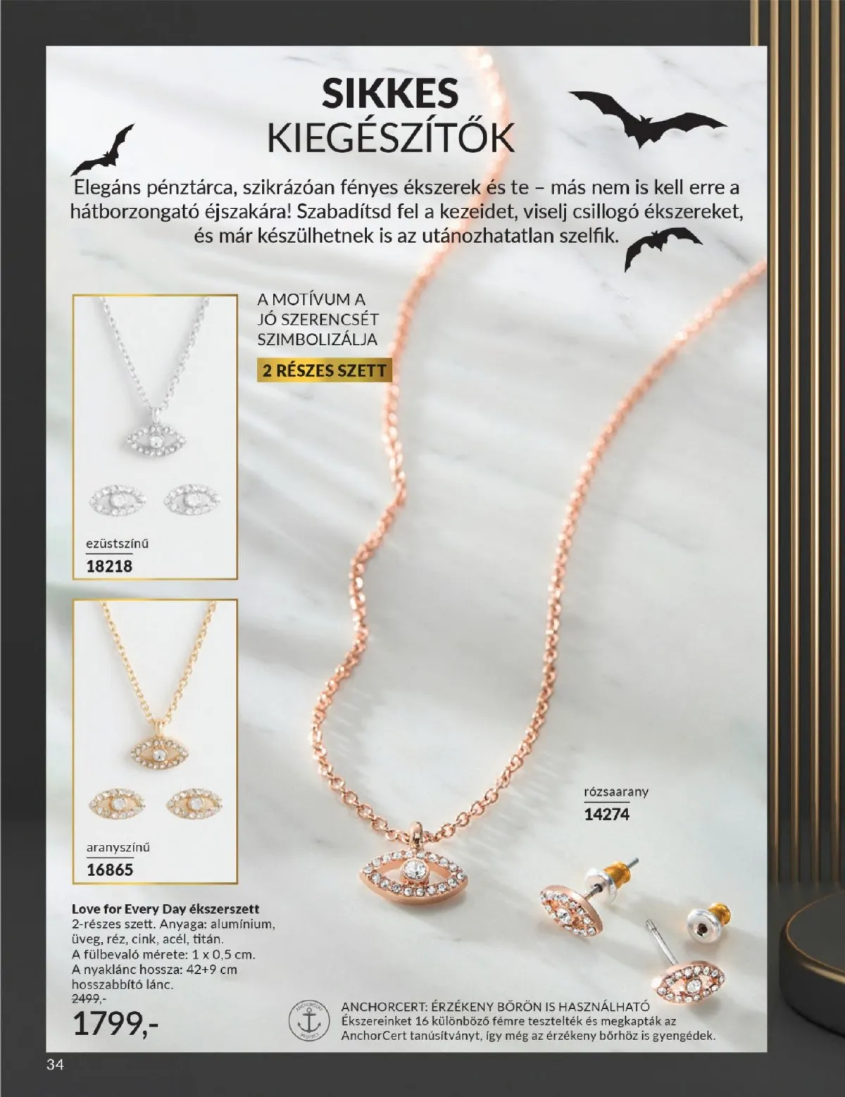 Avon akciós újság Halloween 10.01–10.31 – 34. oldal
