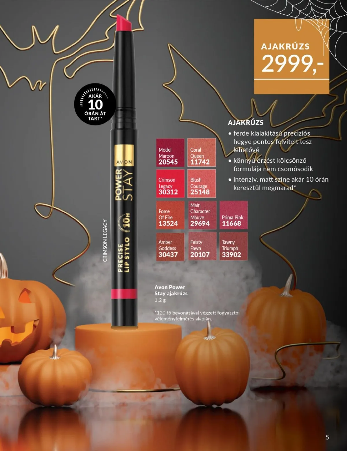 Avon akciós újság Halloween 10.01–10.31 – 5. oldal