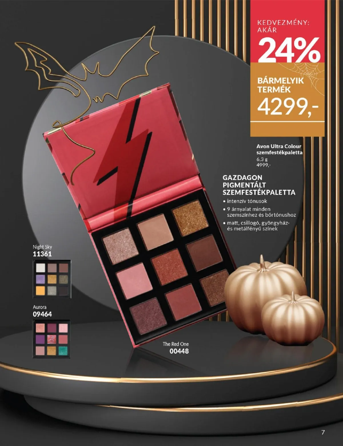 Avon akciós újság Halloween 10.01–10.31 – 7. oldal