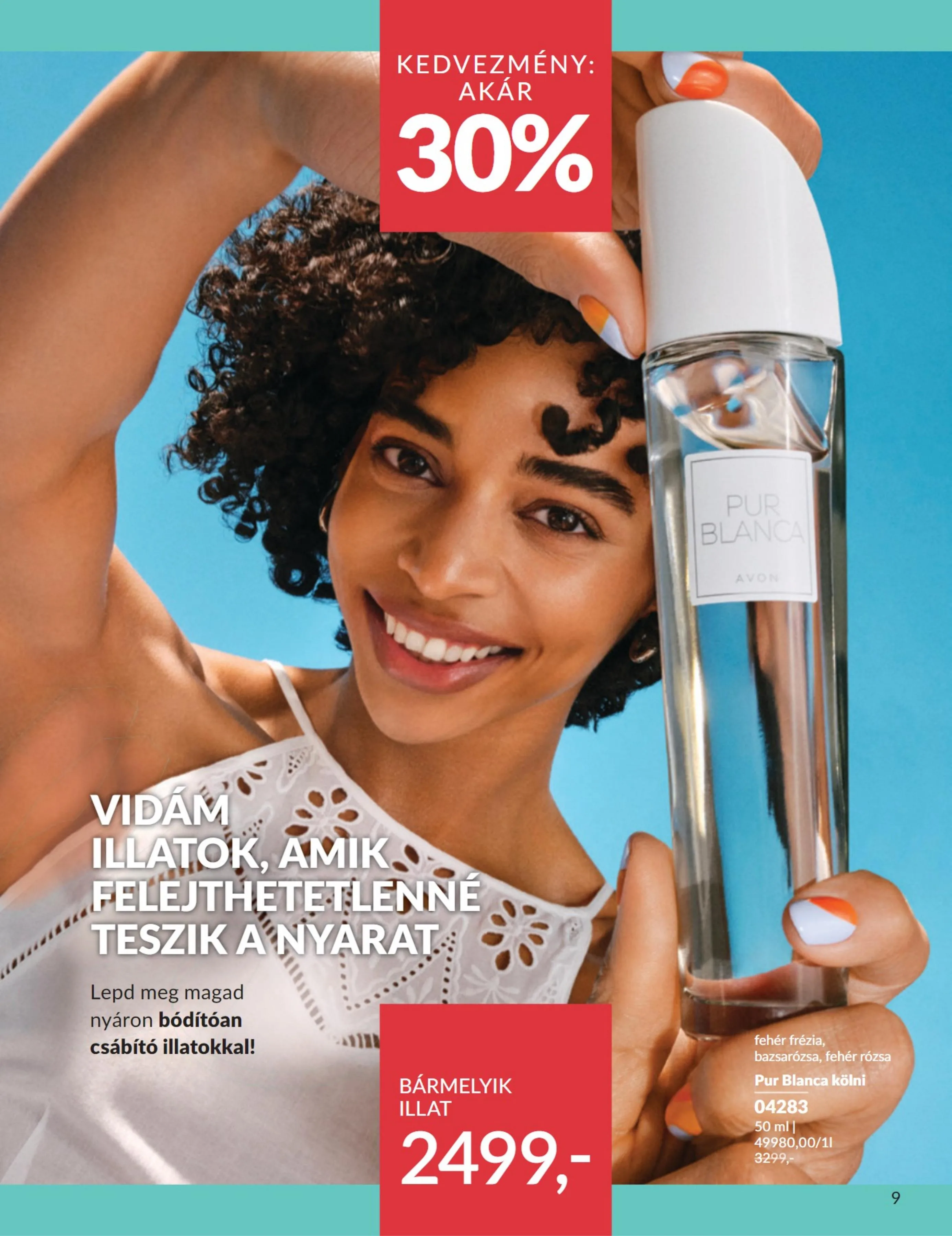 Avon akciós újság Honap Kedvencei 07.01–07.31 – 9. oldal