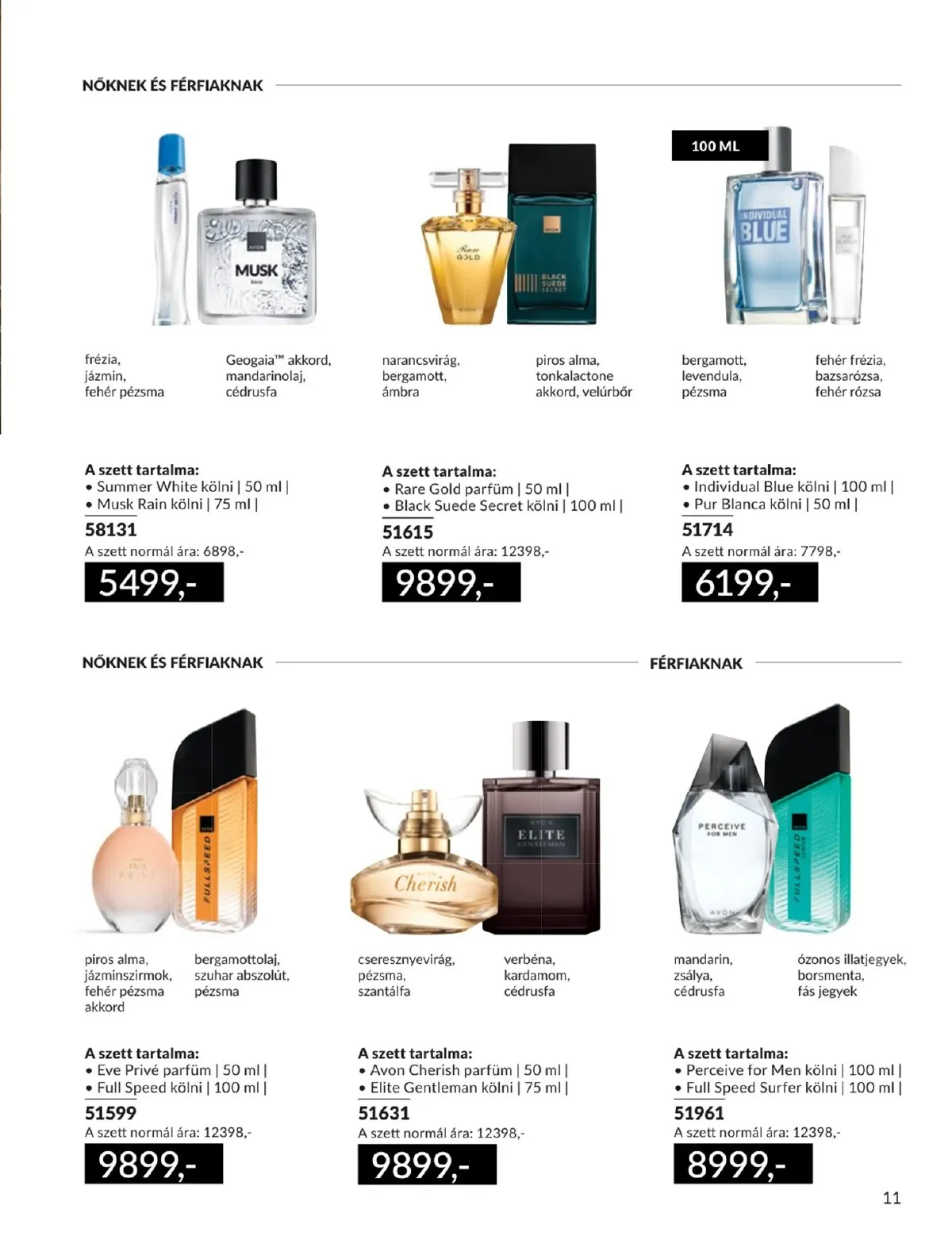 Avon akciós újság Nonapi 02.01–02.28 – 11. oldal