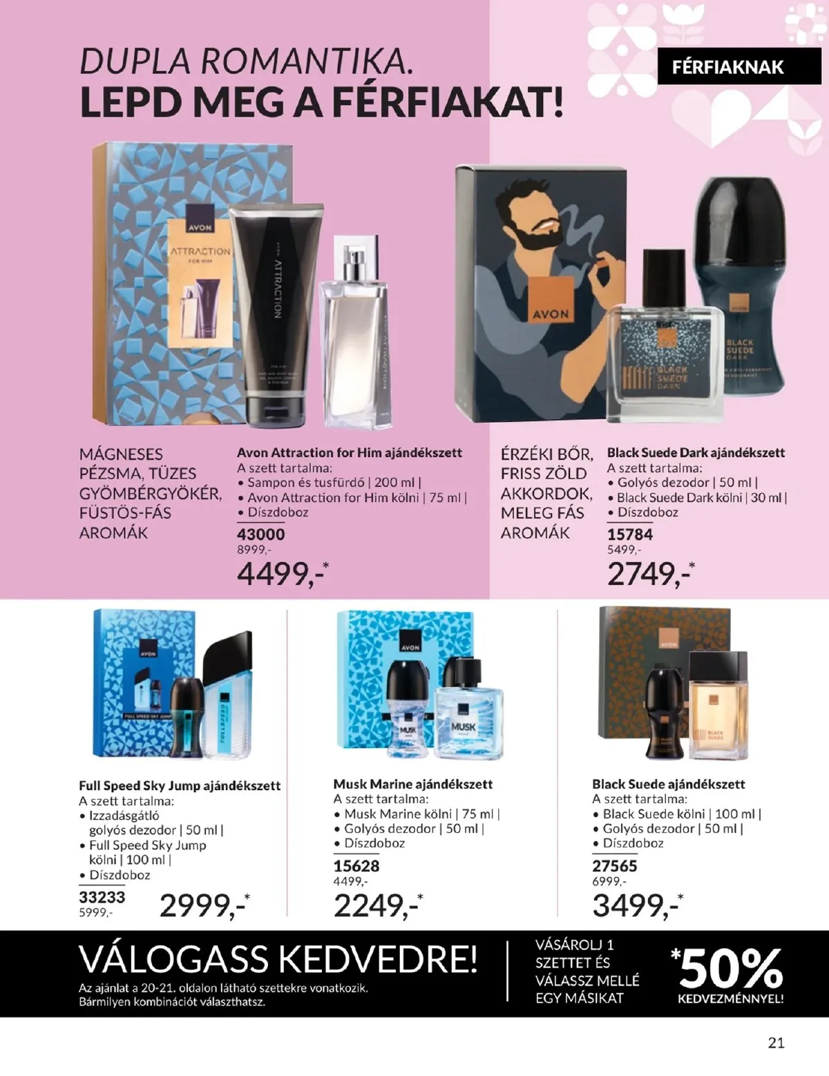 Avon akciós újság Nonapi 02.01–02.28 – 21. oldal