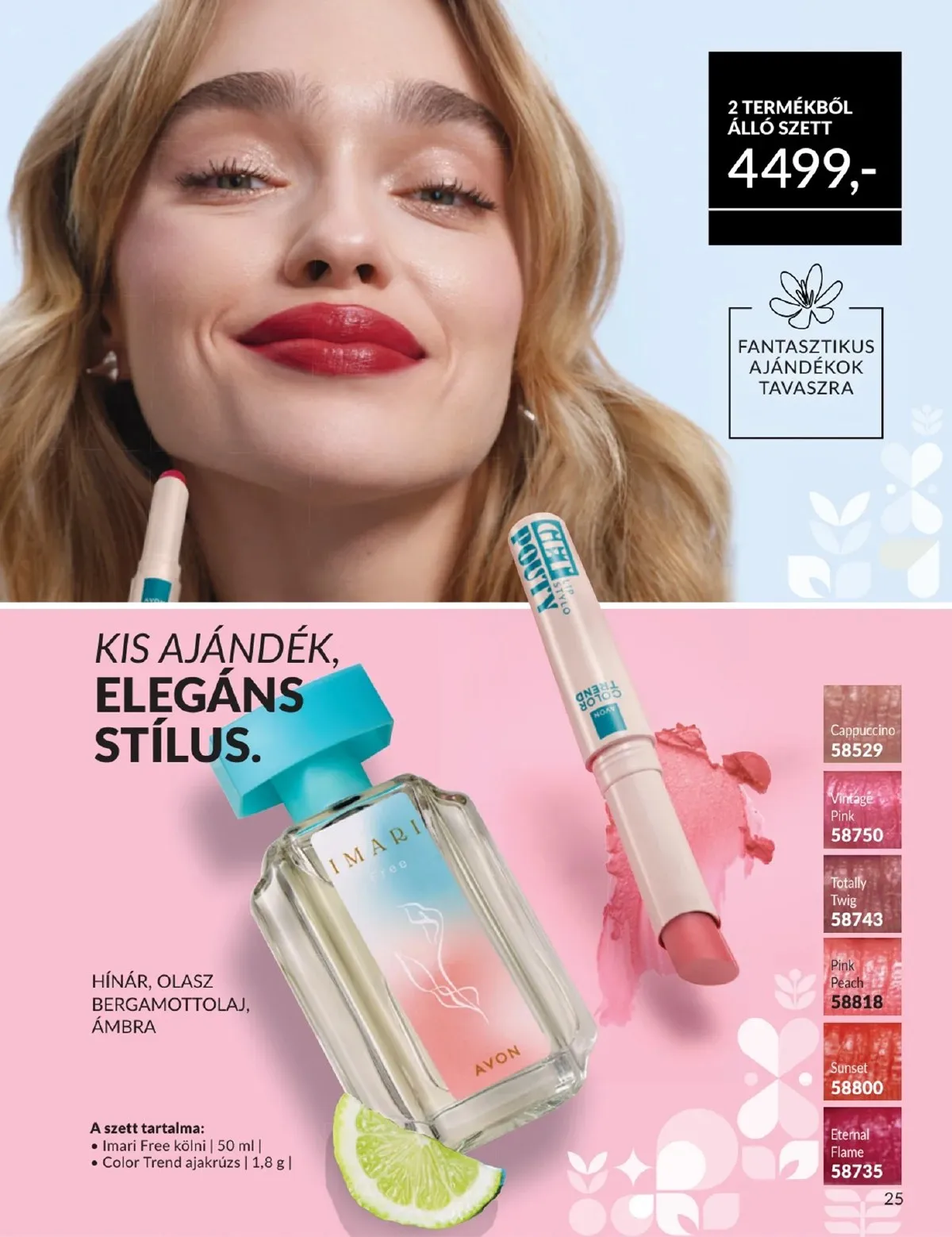 Avon akciós újság Nonapi 02.01–02.28 – 25. oldal