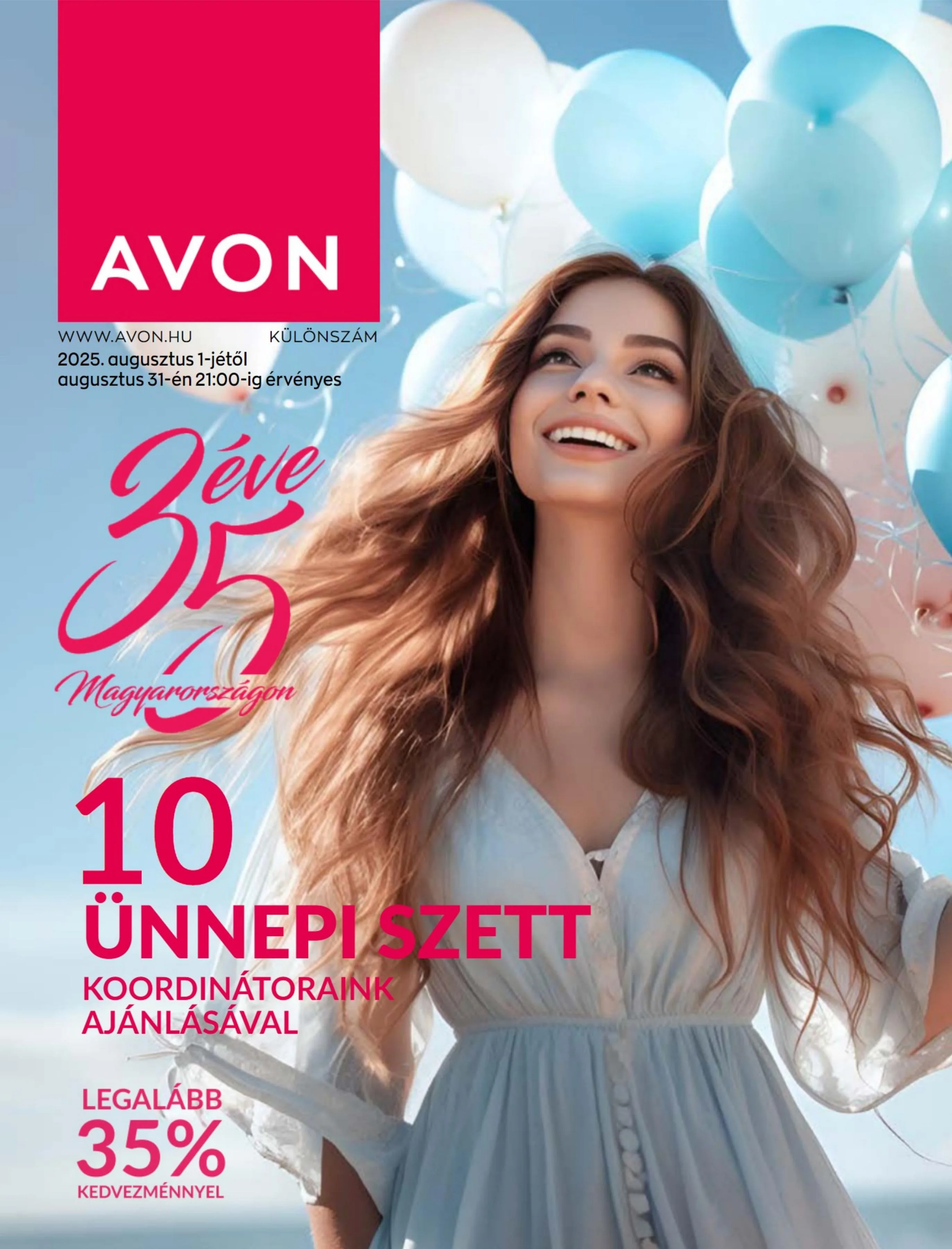Avon akciós újság Nyar 08.01–08.31