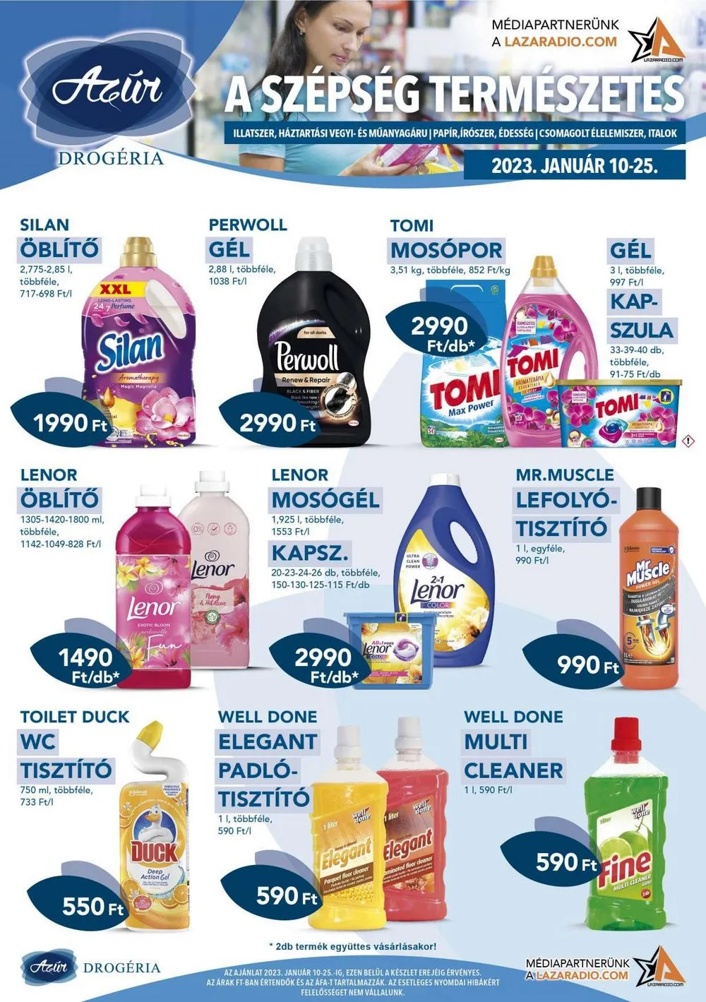 Azur akciós újság 01.10–01.25