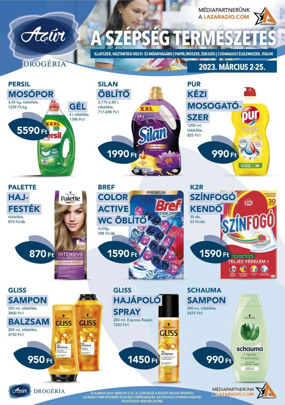 Azur akciós újság 03.02–03.25