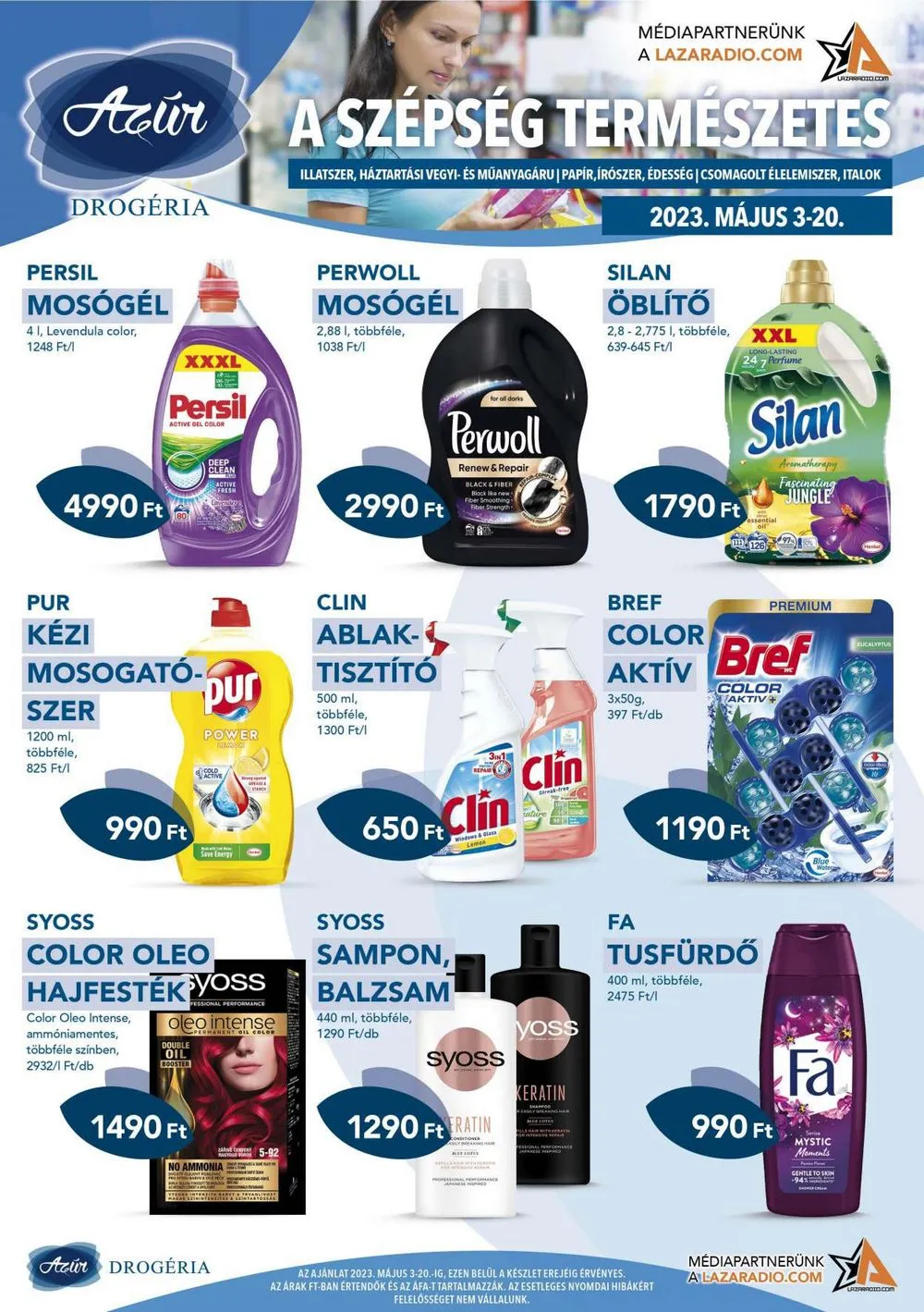 Azur akciós újság 05.03–05.20