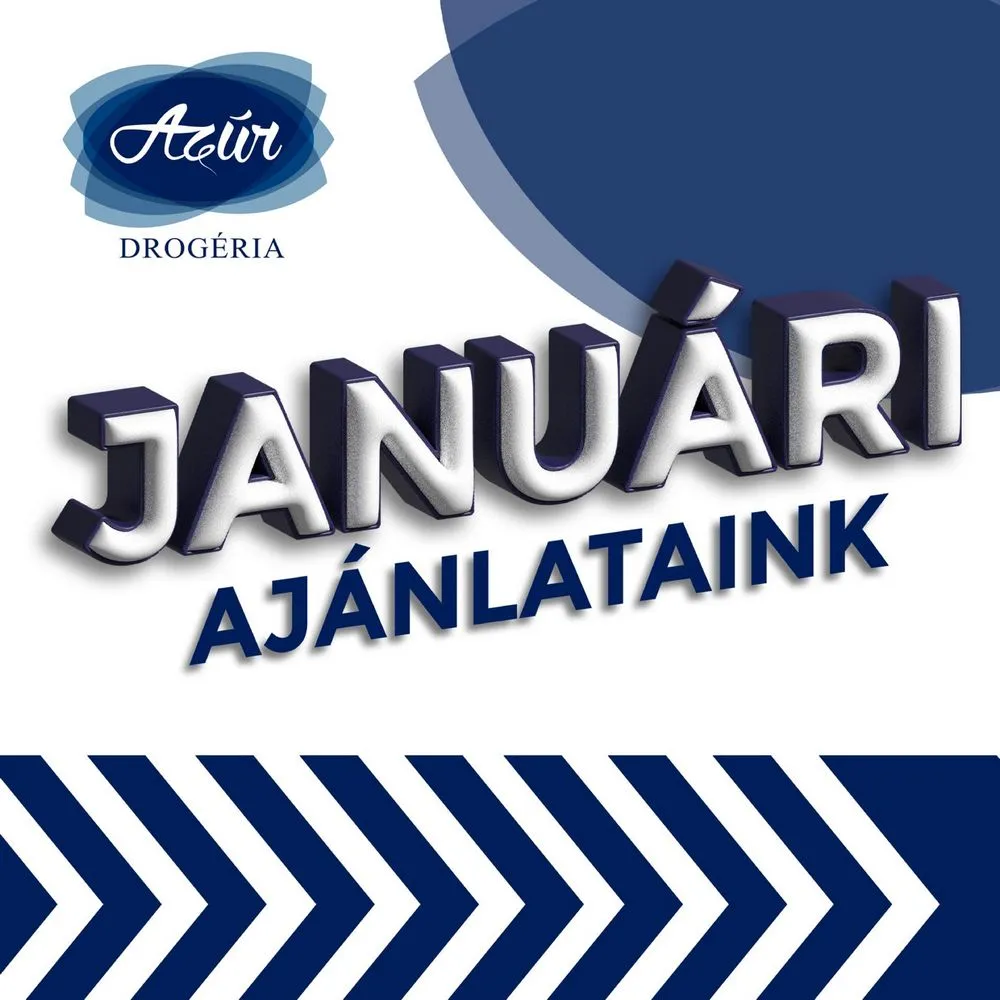 Azur akciós újság Drogéria 01.01–01.27