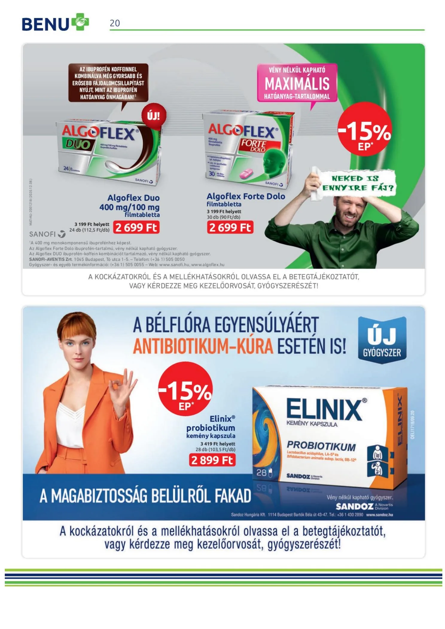 BENU akciós újság 02.01–02.28 – 20. oldal