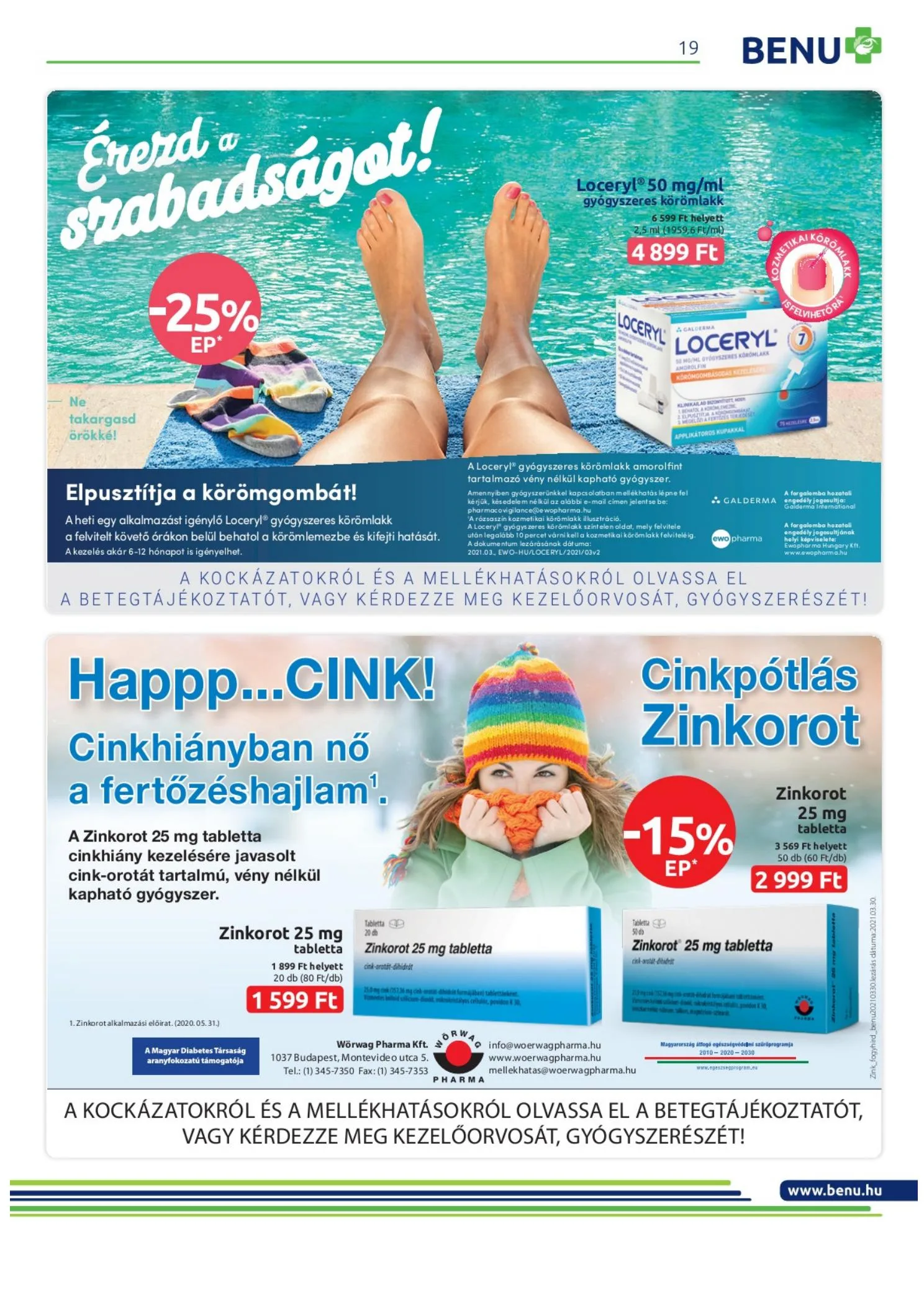 BENU akciós újság 05.01–05.31 – 19. oldal
