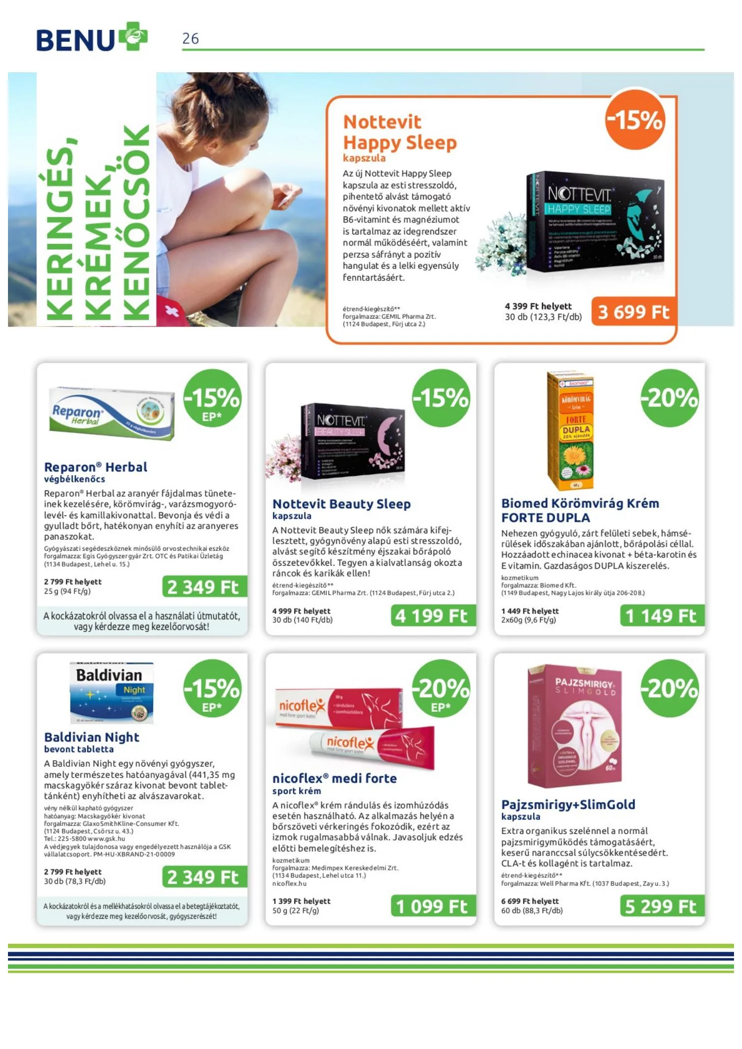 BENU akciós újság 12.01–12.31 – 26. oldal
