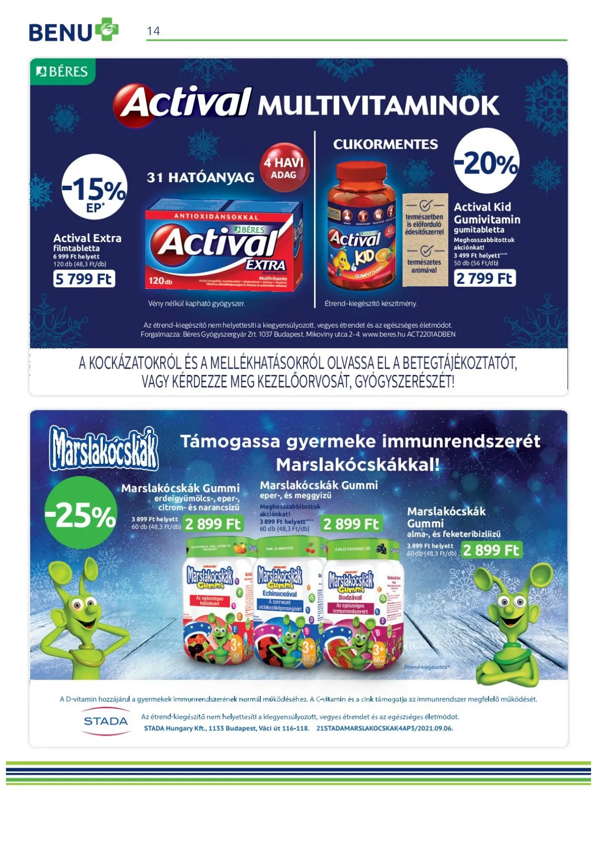 BENU akciós újság 01.01–01.01 – 14. oldal