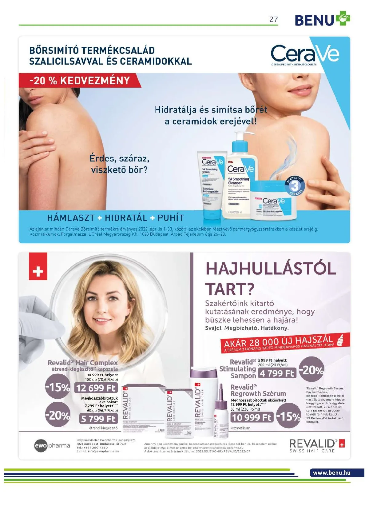 BENU akciós újság 04.01–04.30 – 27. oldal