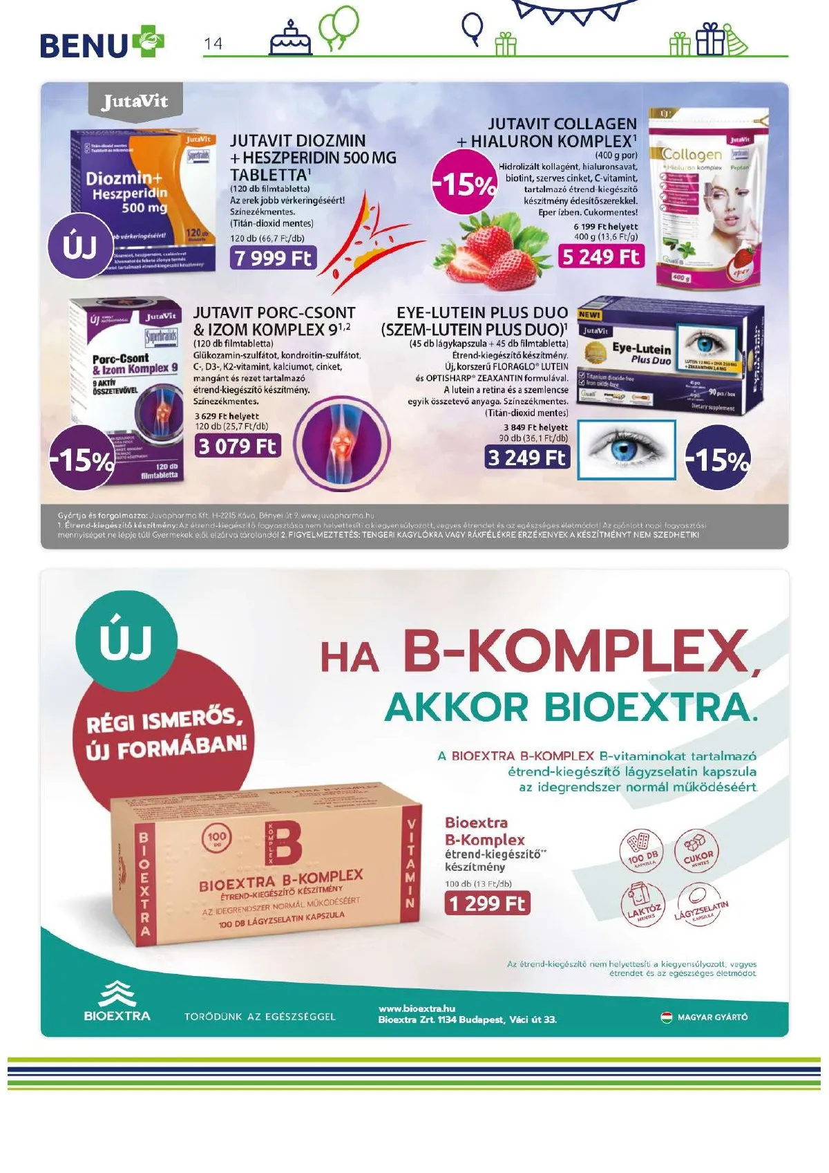 BENU akciós újság 05.01–05.31 – 14. oldal