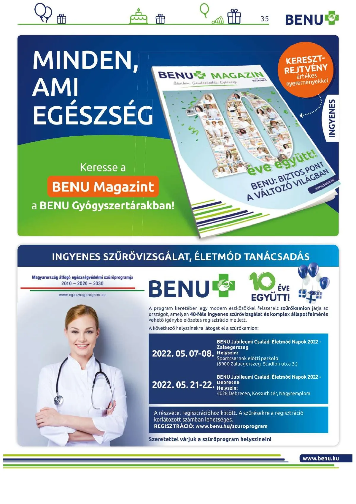 BENU akciós újság 05.01–05.31 – 35. oldal