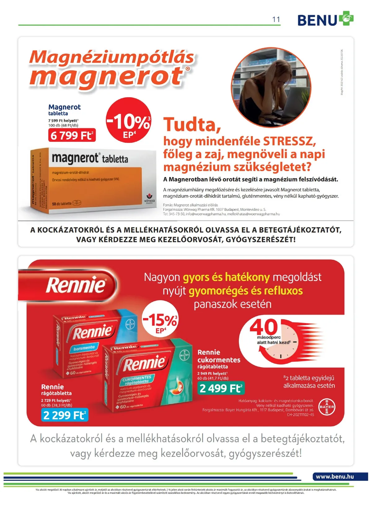 BENU akciós újság 08.01–08.31 – 11. oldal