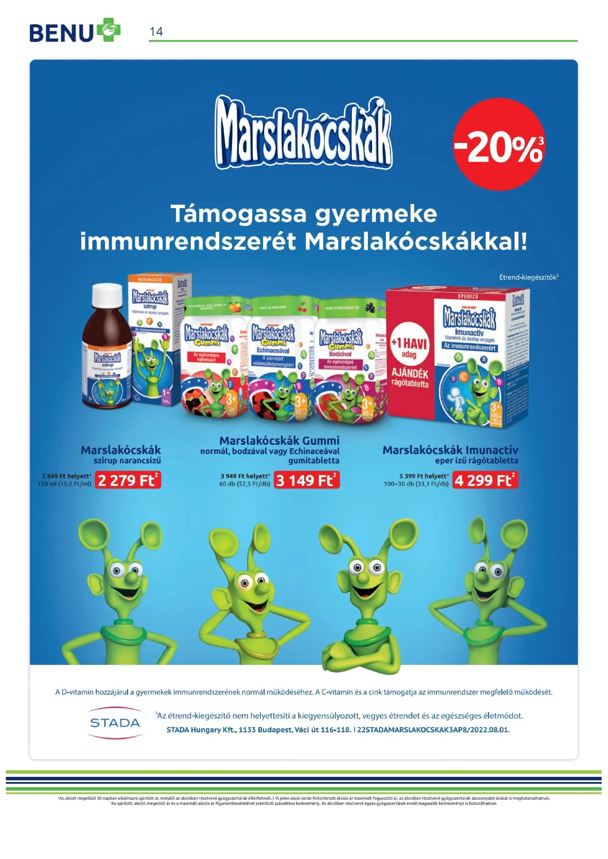 BENU akciós újság 09.01–09.30 – 14. oldal