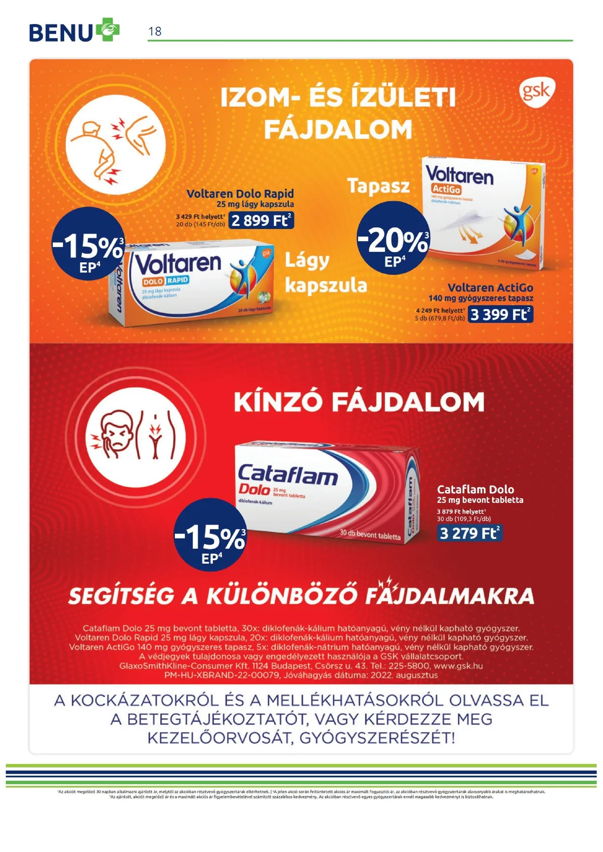 BENU akciós újság 09.01–09.30 – 18. oldal