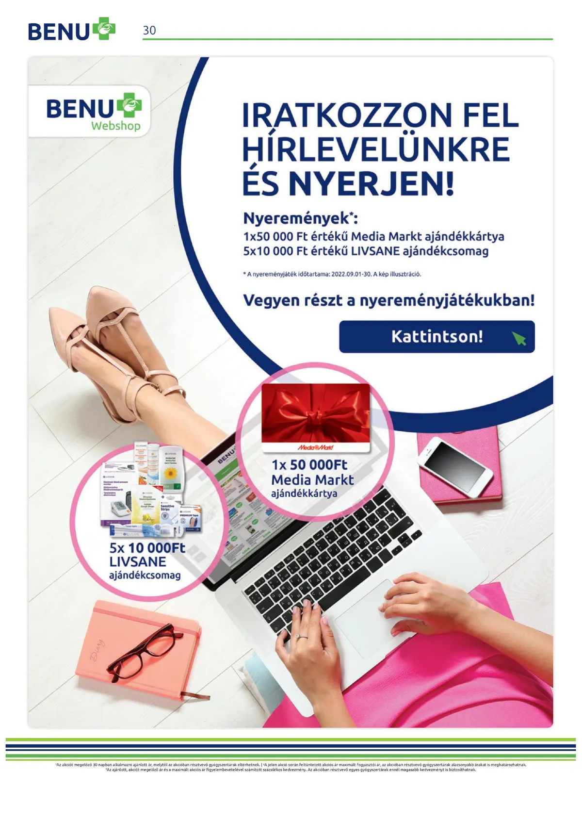 BENU akciós újság 09.01–09.30 – 30. oldal