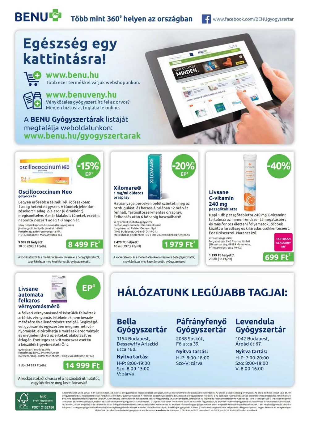BENU akciós újság 01.01–01.31 – 24. oldal