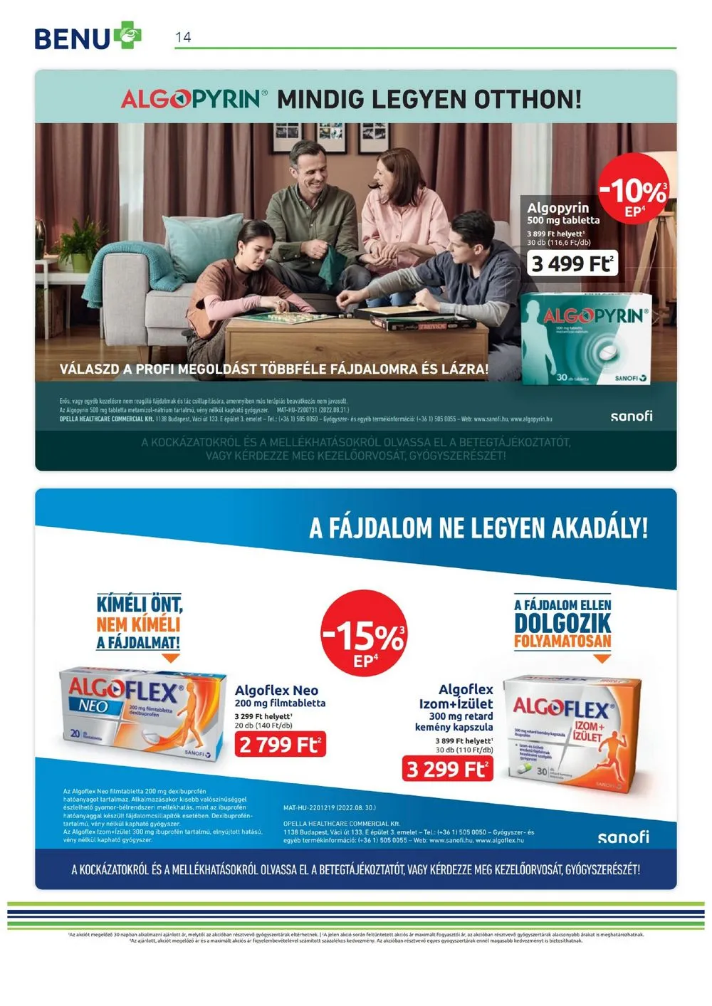 BENU akciós újság 03.01–03.31 – 14. oldal