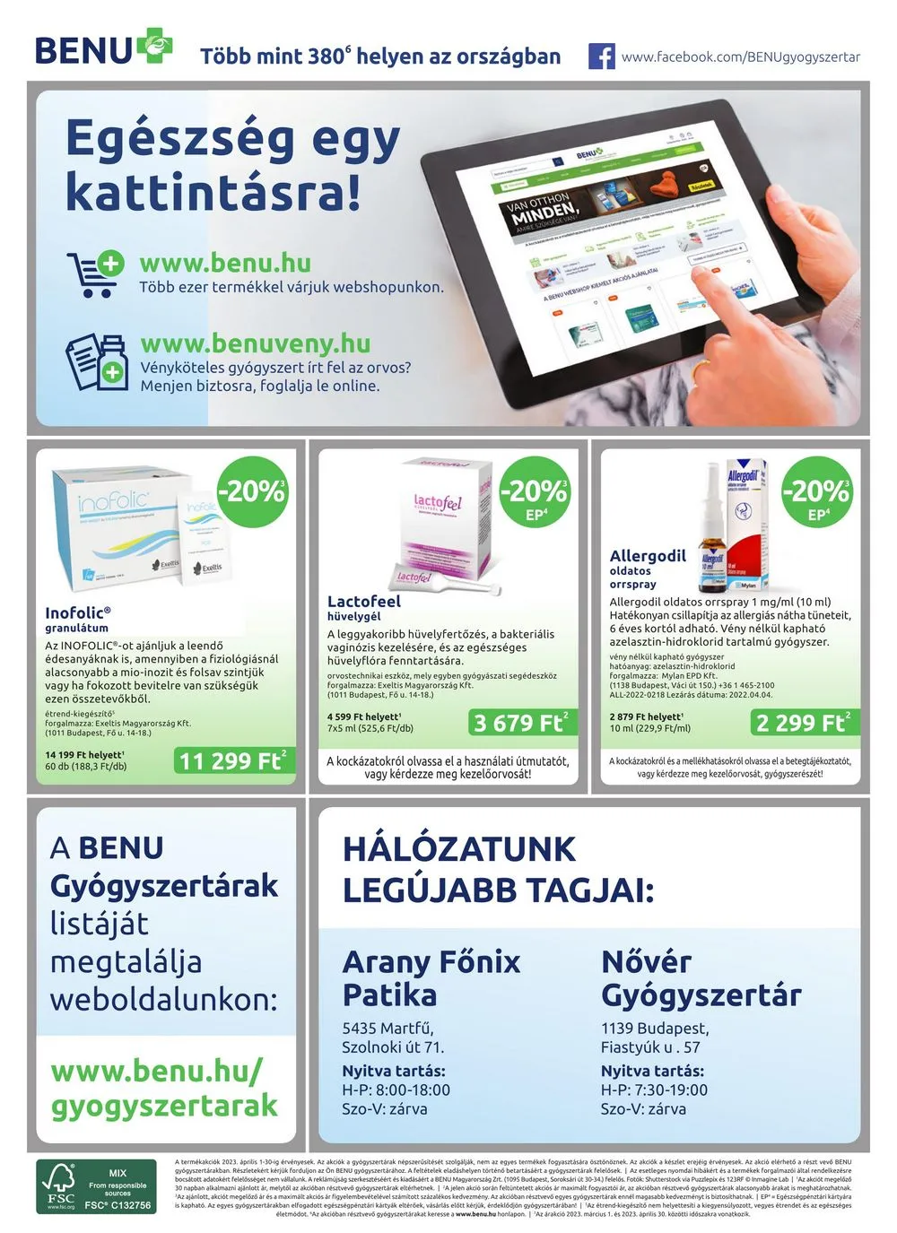 BENU akciós újság 04.01–04.30 – 13. oldal