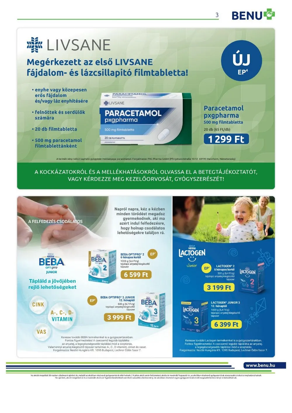 BENU akciós újság 05.01–05.31 – 3. oldal