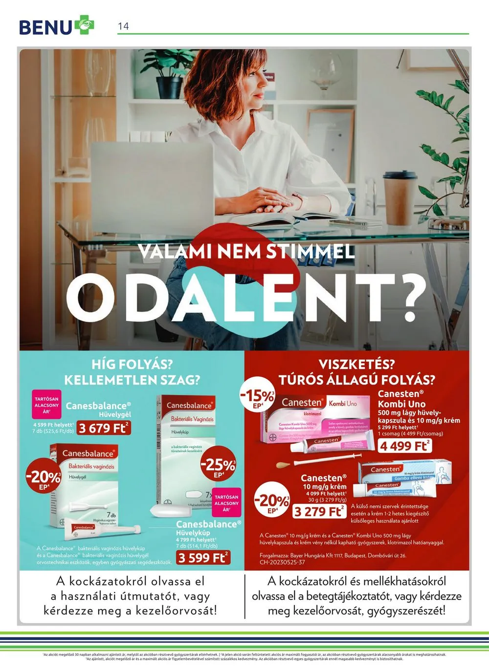 BENU akciós újság 07.01–07.31 – 14. oldal
