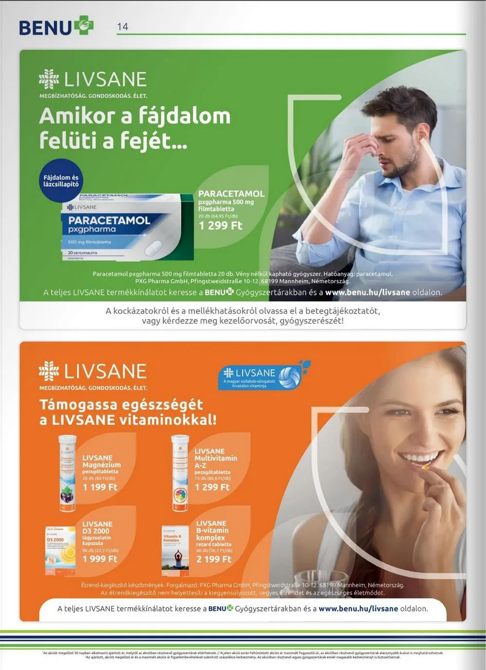 BENU akciós újság 05.01–05.31 – 14. oldal