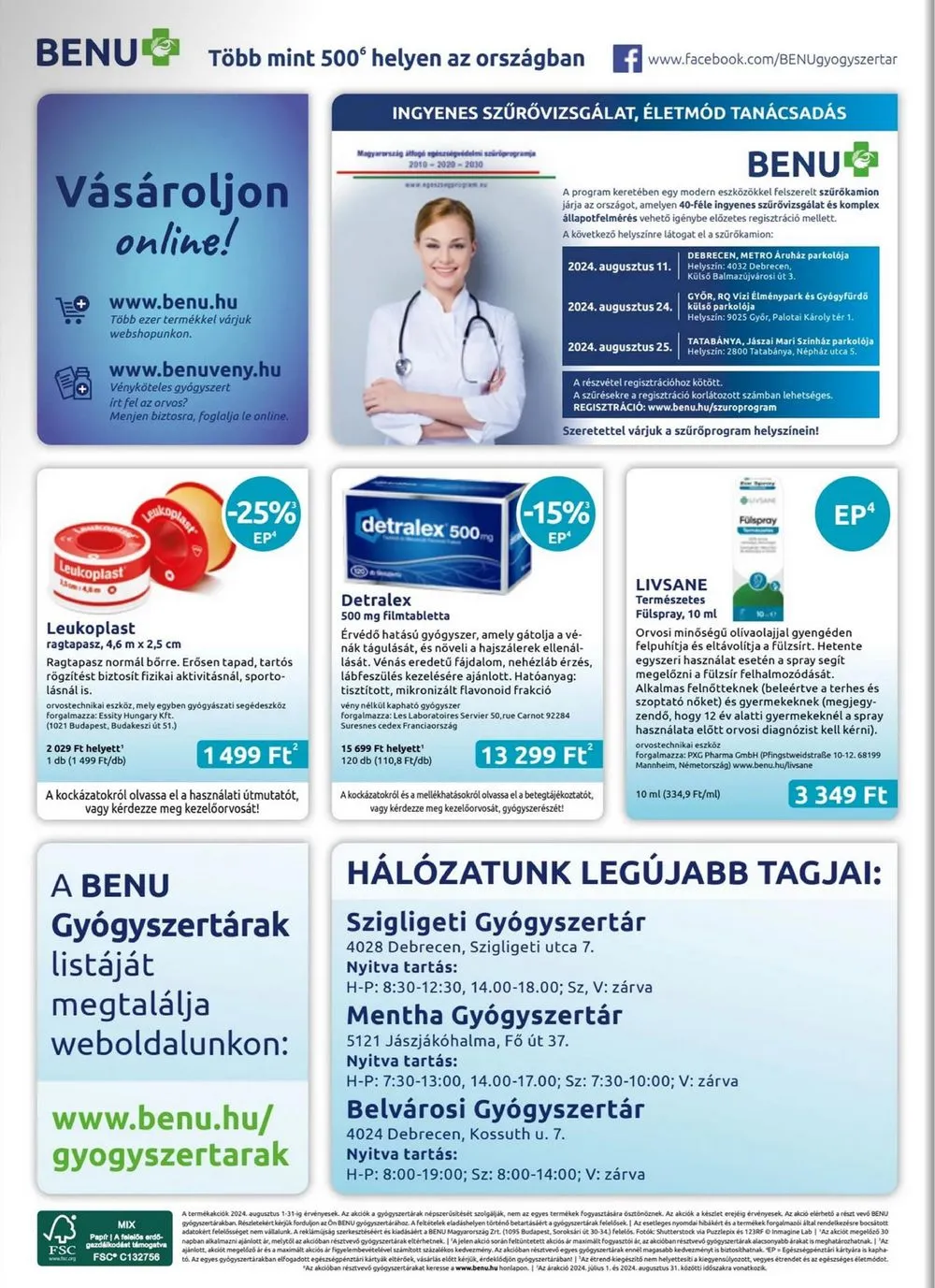 BENU akciós újság 08.01–08.31 – 28. oldal