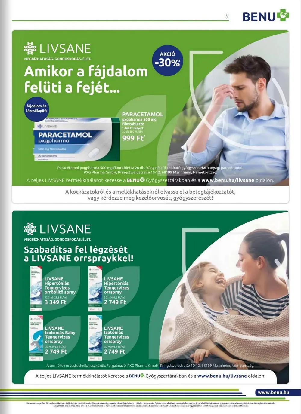 BENU akciós újság 09.01–09.30 – 5. oldal
