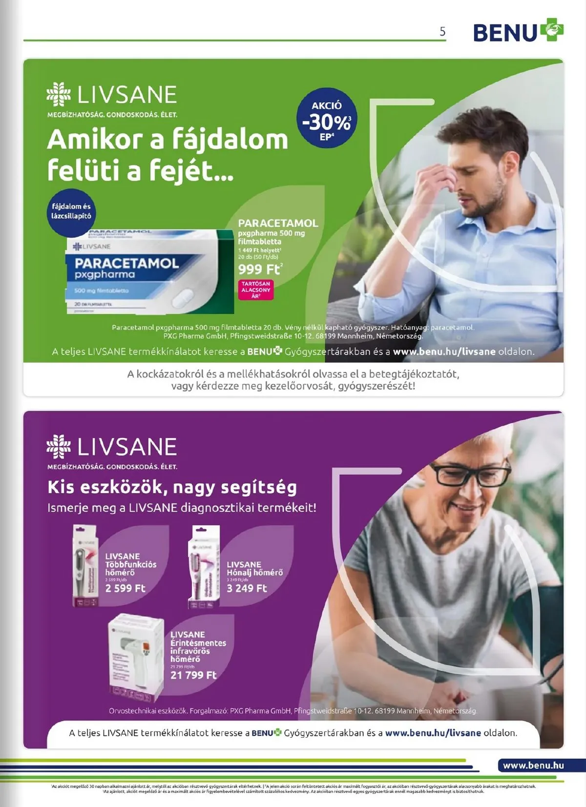 BENU akciós újság 10.01–10.31 – 5. oldal