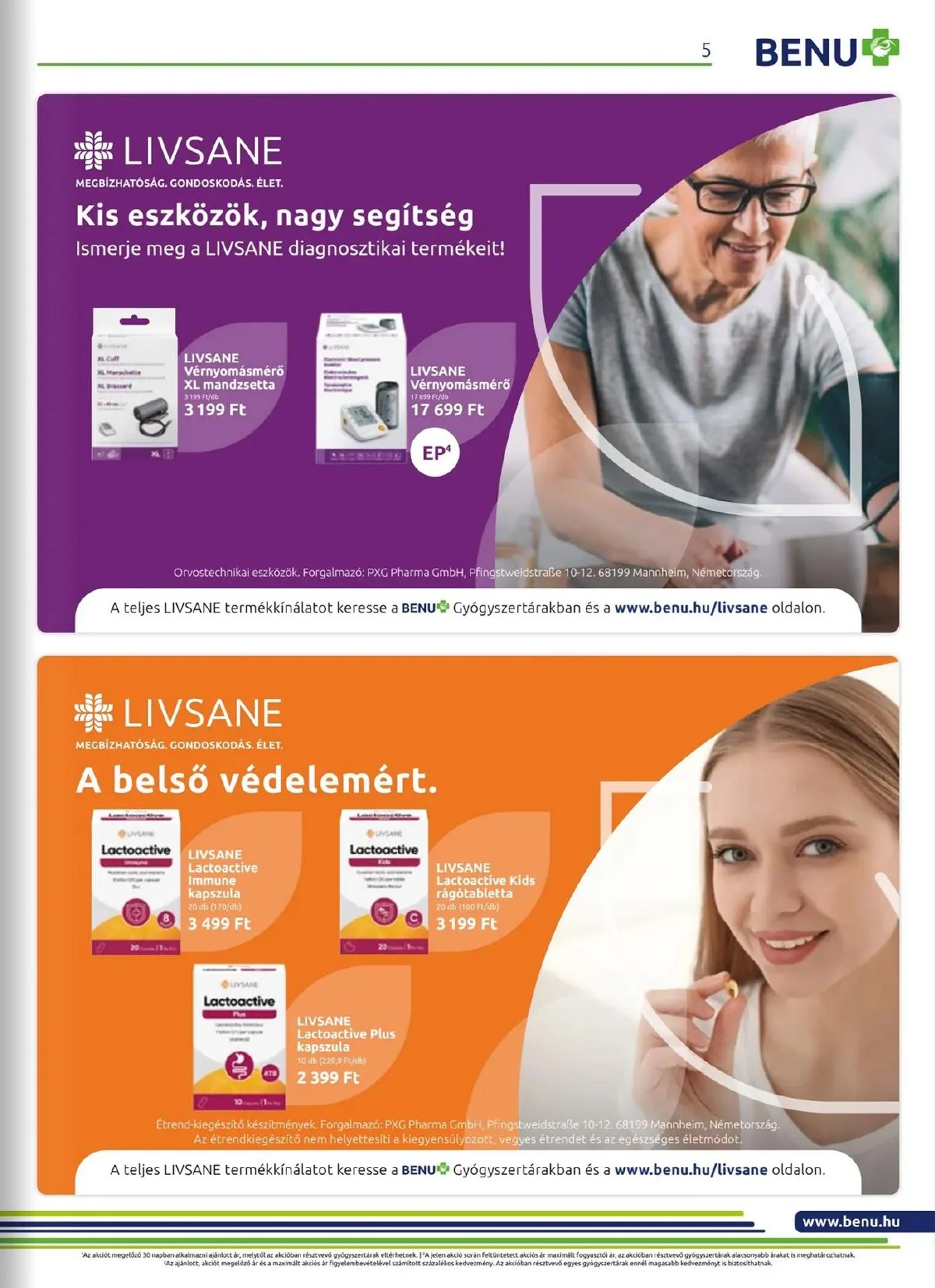 BENU akciós újság 11.01–11.30 – 5. oldal