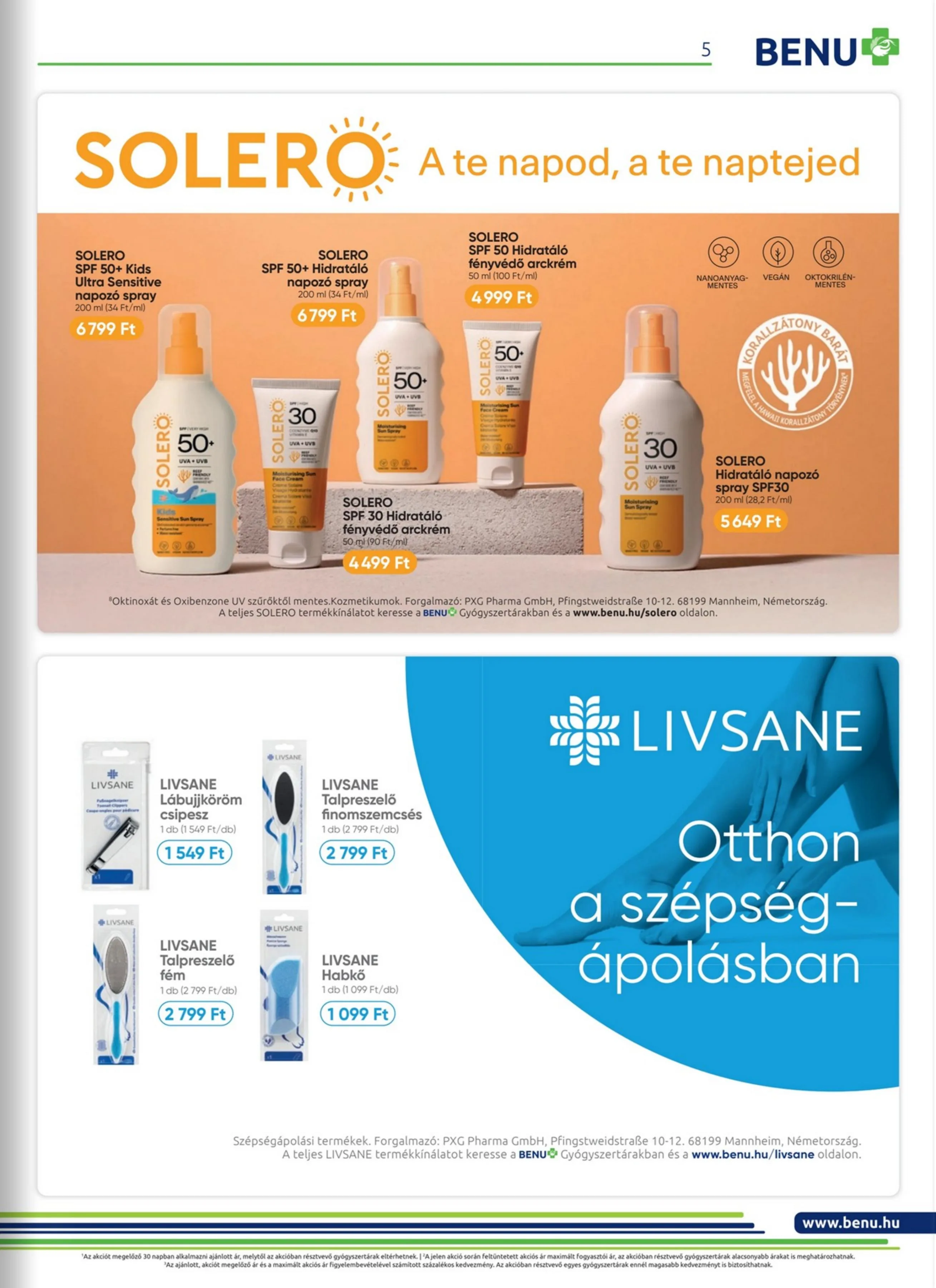 BENU akciós újság 07.01–07.31 – 5. oldal