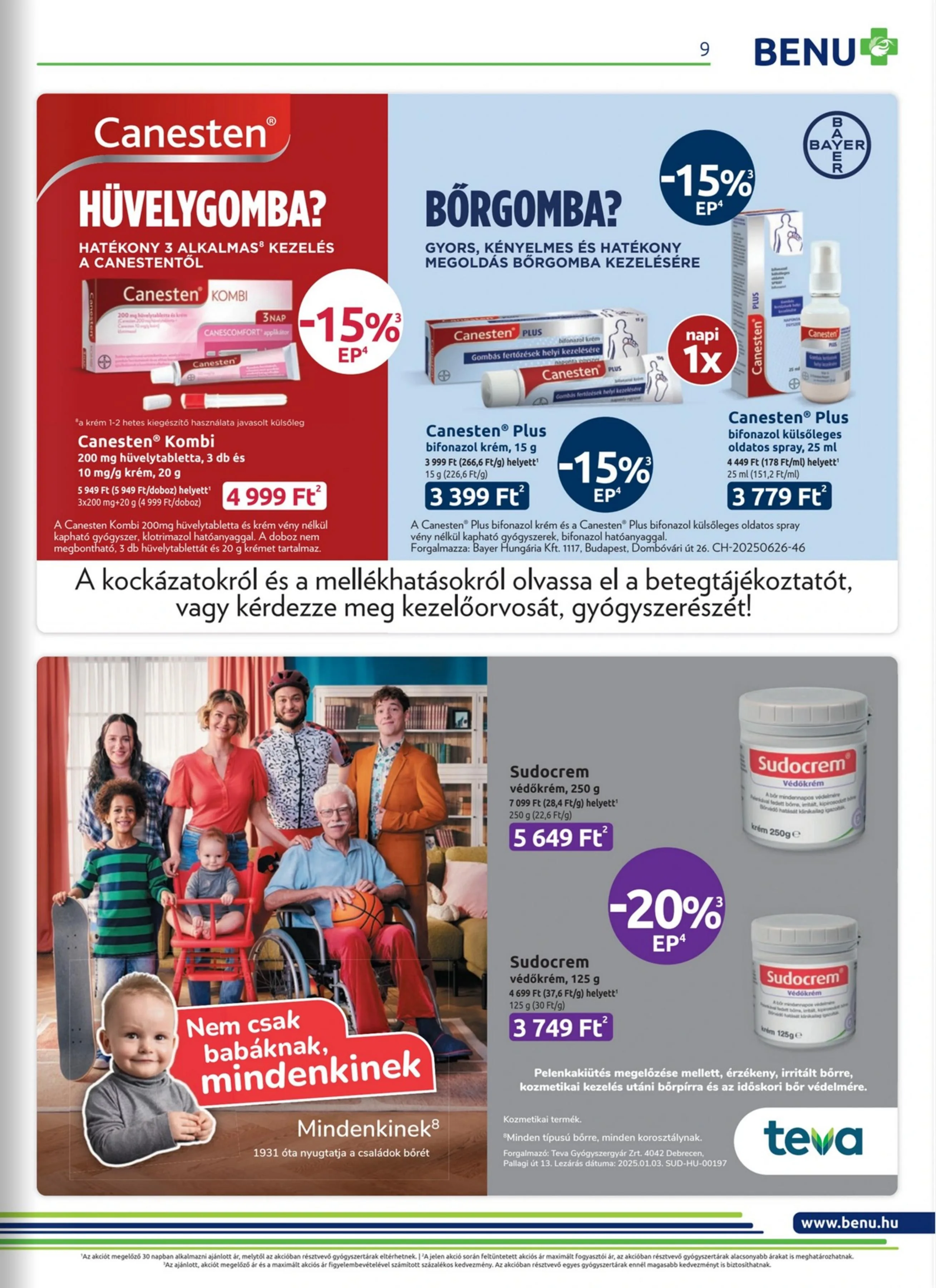 BENU akciós újság 08.01–08.31 – 9. oldal